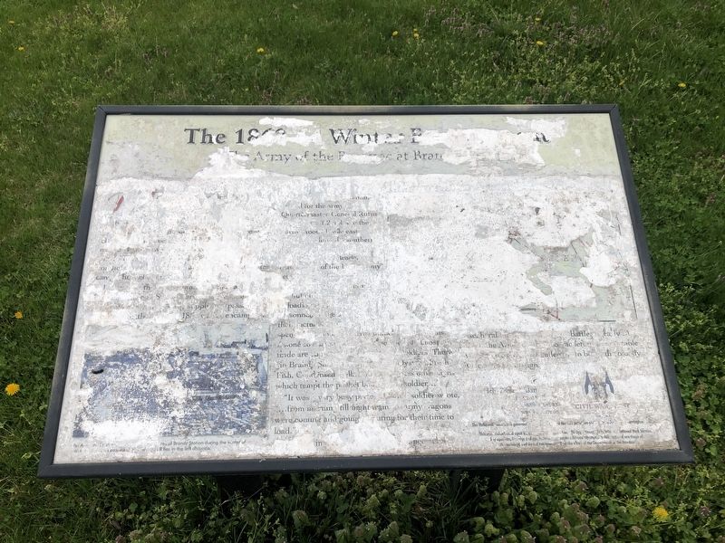 A marker on the grounds of the house image. Click for full size.