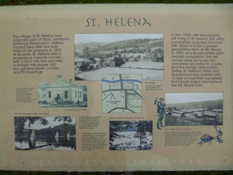 St. Helena Marker image. Click for full size.