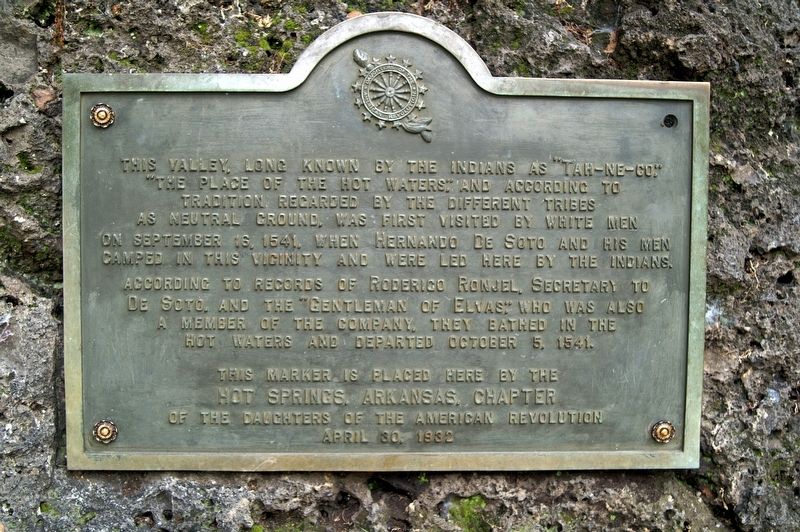 DeSoto Camp Marker image. Click for full size.