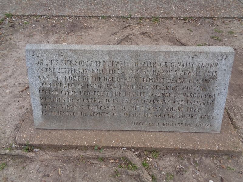 Jewell Theater Marker. Click for full size. Jewell Theater Marker image. Click for full size.