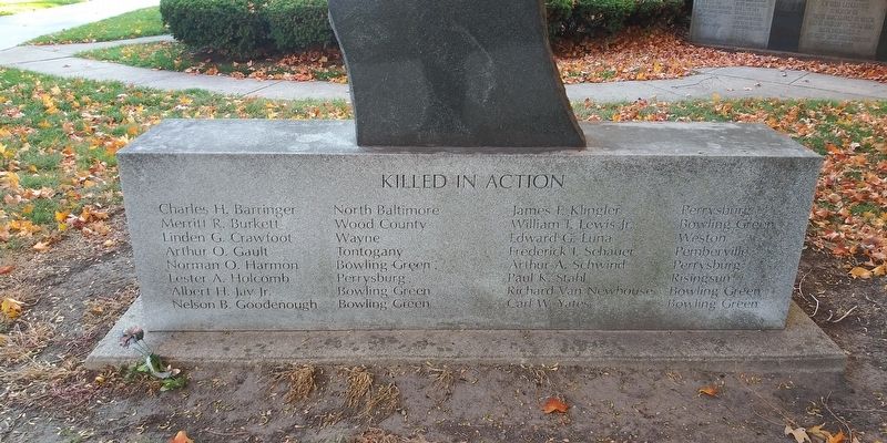 Wood County Korean War Memorial image. Click for full size.