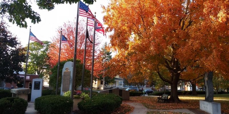 Wood County Korean War Memorial image. Click for full size.