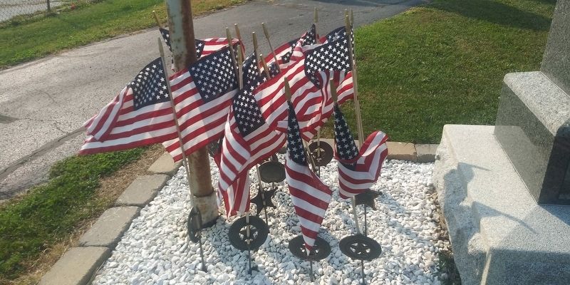 Erie Township Veterans Memorial image. Click for full size.