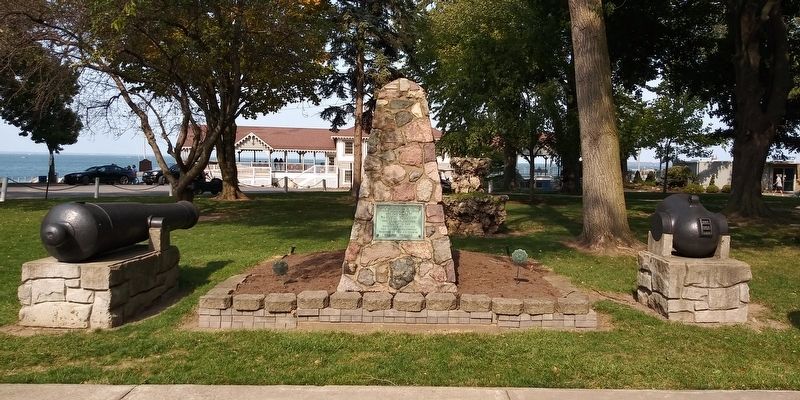 Danbury Township World War Veterans Memorial image. Click for full size.