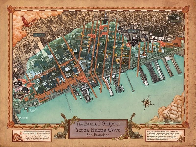 The Buried Ships of Yerba Buena Cove image. Click for full size.
