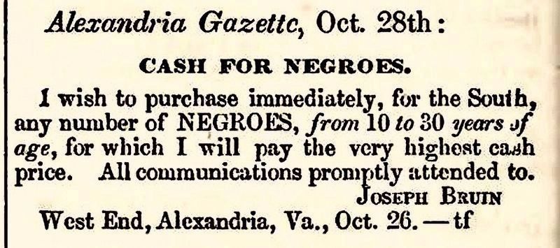 Cash For Negroes image. Click for full size.