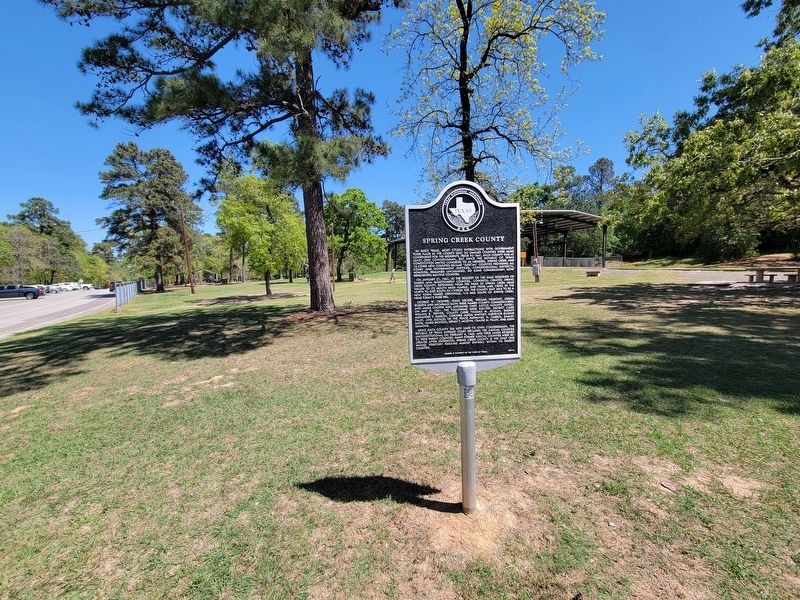 Spring Creek County Marker image. Click for full size.