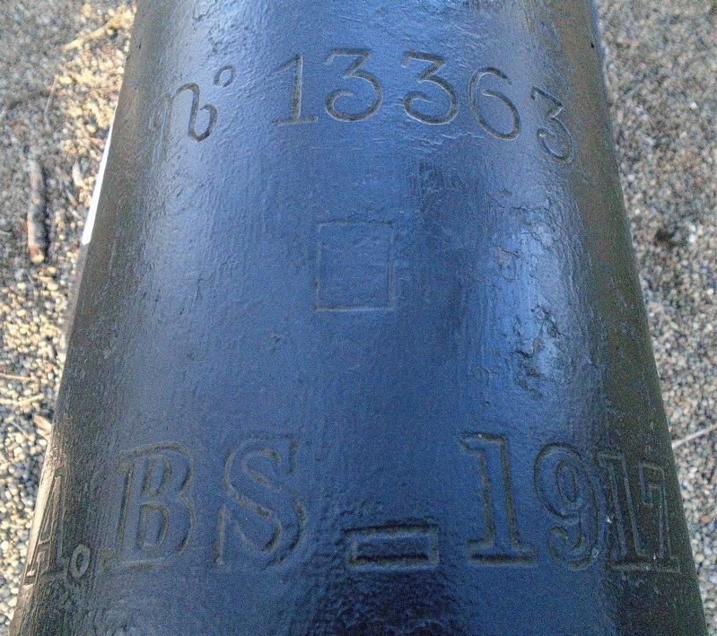 French "75" Foundry Mark on Barrel image. Click for full size.