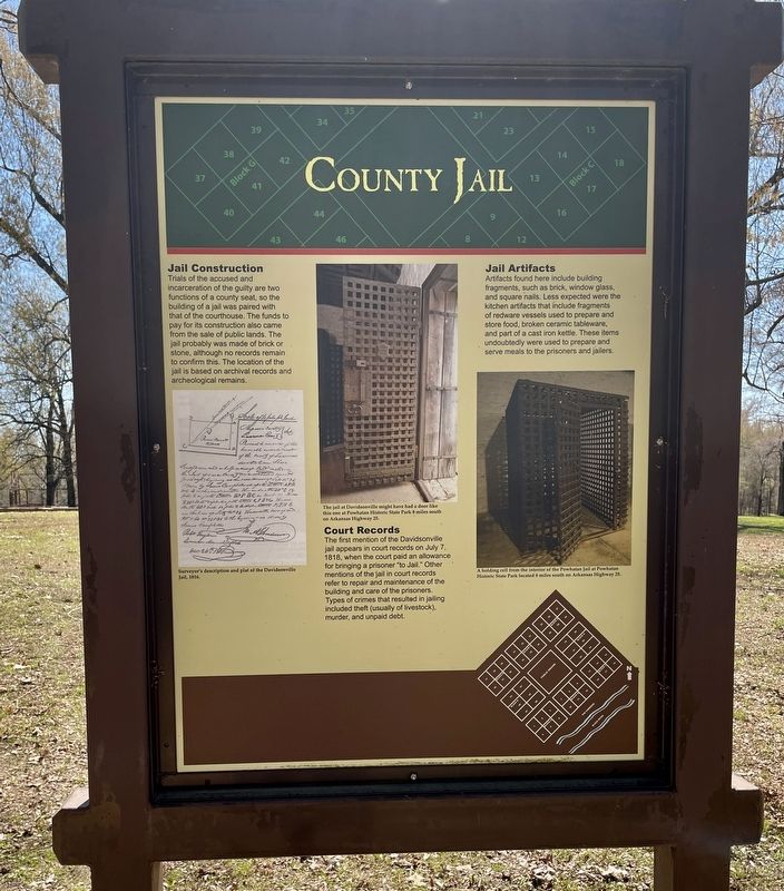 County Jail Marker. Click for full size. County Jail Marker image. Click for full size.