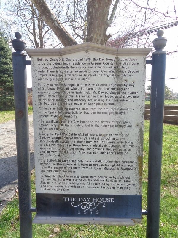 The Day House Marker image. Click for full size.
