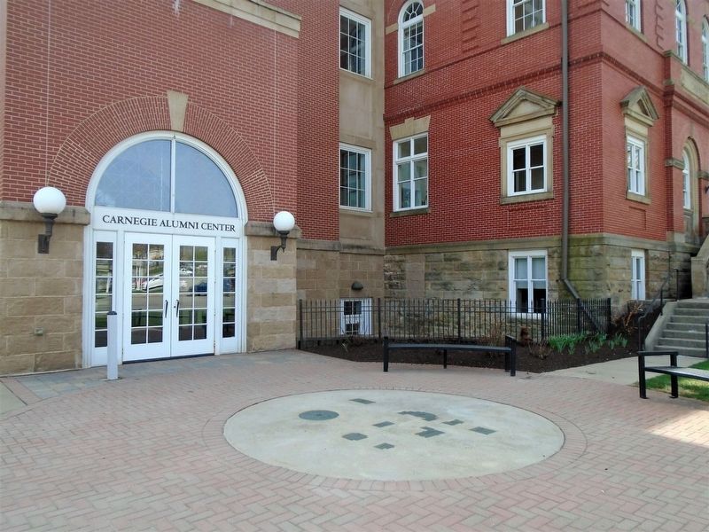 Grove City College Original Campus Layout image. Click for full size.