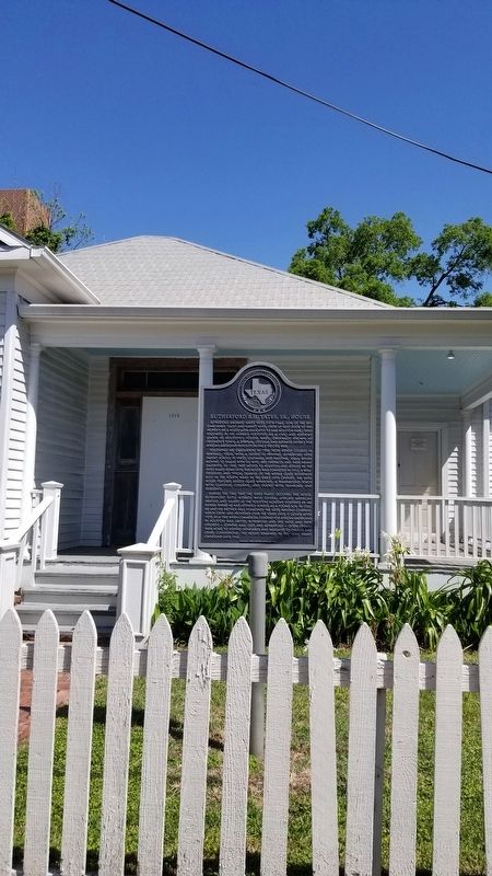 Rutherford B.H. Yates, Sr., House and Marker image. Click for full size.
