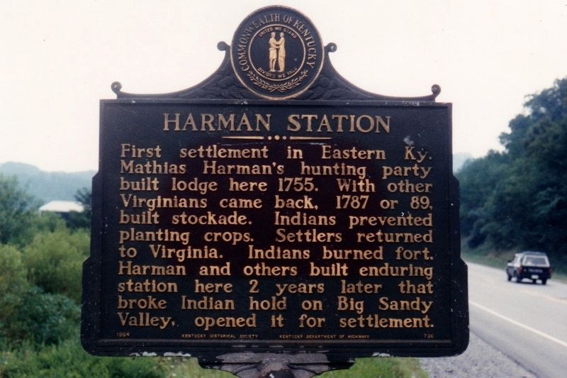 Harman Station Marker image. Click for full size.