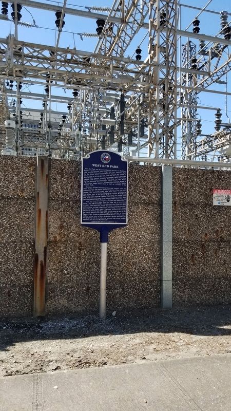 West End Park Marker image. Click for full size.