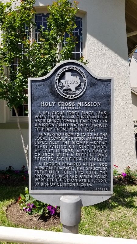 Holy Cross Mission Marker image. Click for full size.