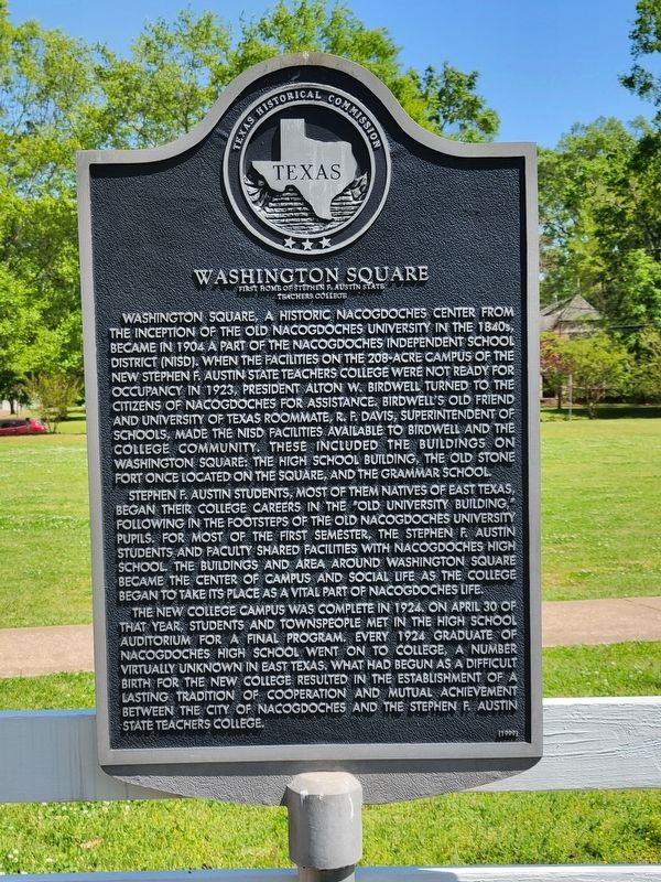 Washington Square Marker image. Click for full size.