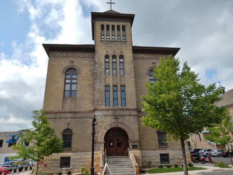 Holy Redeemer School Building (<i>Johnson Street elevation</i>). Click for full size. Holy Redeemer School Building (<i>Johnson Street elevation</i>) image. Click for full size.