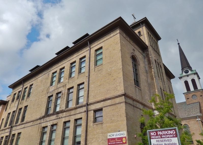 Holy Redeemer School Building (<i>southeast elevation</i>). Click for full size. Holy Redeemer School Building (<i>southeast elevation</i>) image. Click for full size.