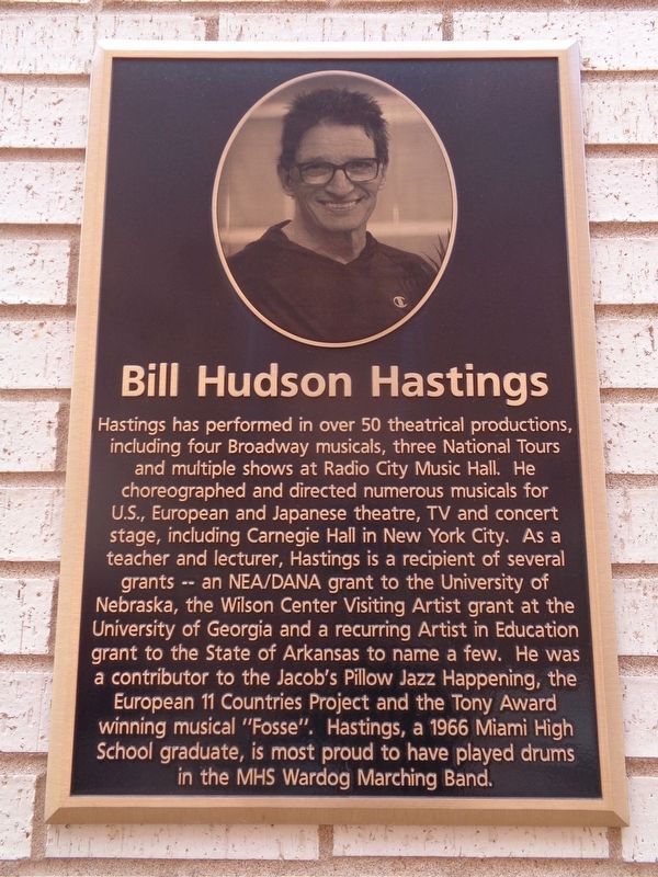 Bill Hudson Hastings Marker image. Click for full size.