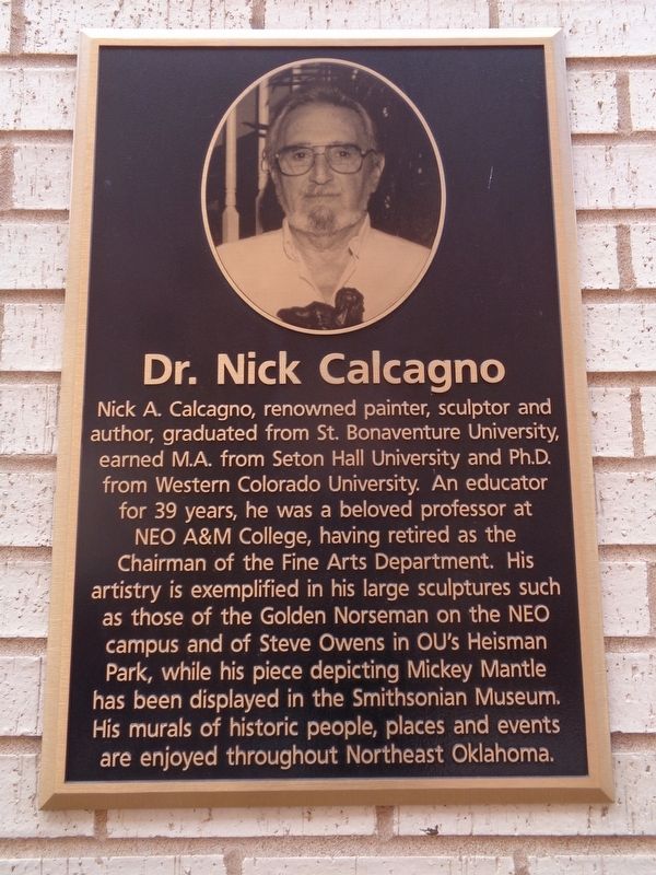 Dr. Nick Calcagno Marker image. Click for full size.