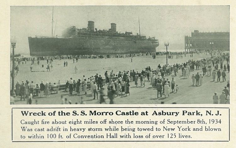 Morro Castle Wreck image. Click for full size.