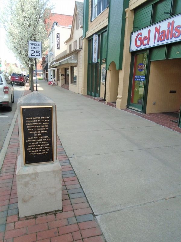 History of Grove City Marker. Click for full size. History of Grove City Marker image. Click for full size.