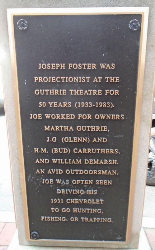 Joseph Foster Marker image. Click for full size.