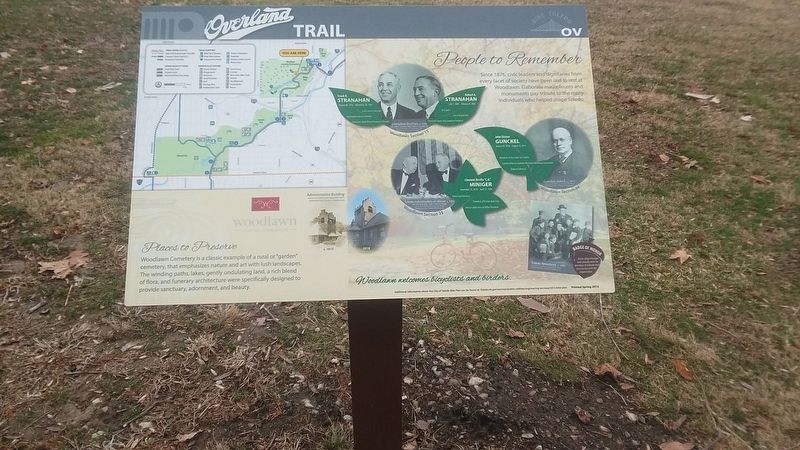 Overland Trail Marker. Click for full size. Overland Trail Marker image. Click for full size.