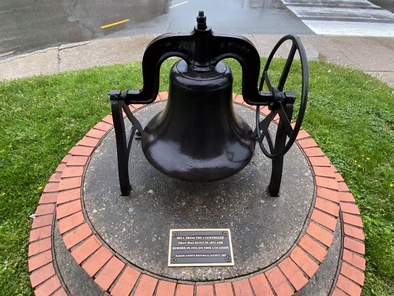 Bell from the Courthouse Marker image. Click for full size.