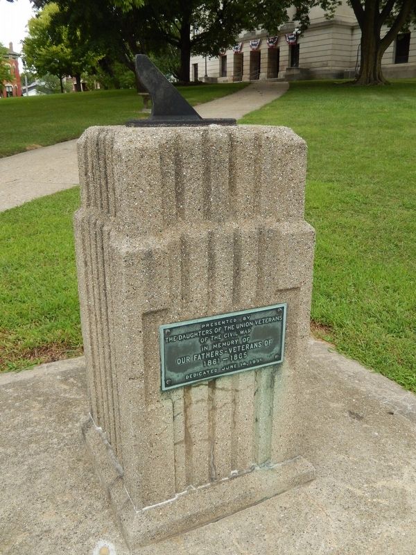Our Fathers — Veterans of 1861-1865 Memorial. Click for full size. Our Fathers — Veterans of 1861-1865 Memorial image. Click for full size.