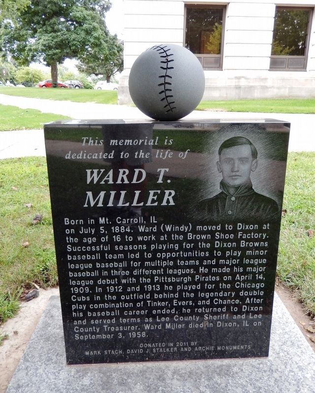 Ward T. Miller Marker image. Click for full size.