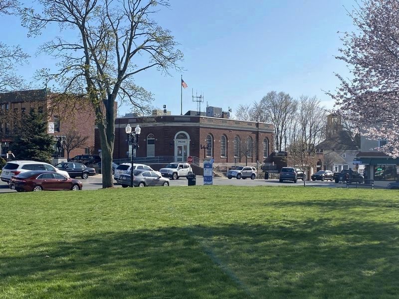 Metcalf Square and Marker. Click for full size. Metcalf Square and Marker image. Click for full size.