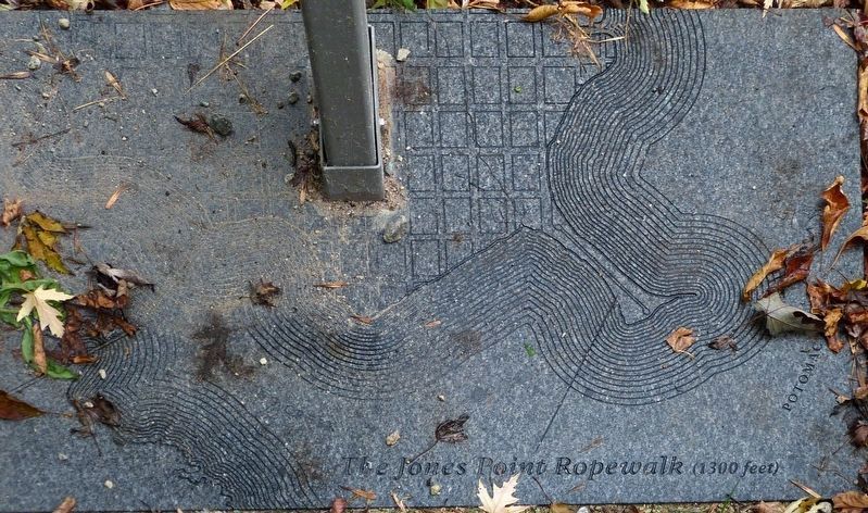 The Jones Point Ropewalk (1300 feet) image. Click for full size.