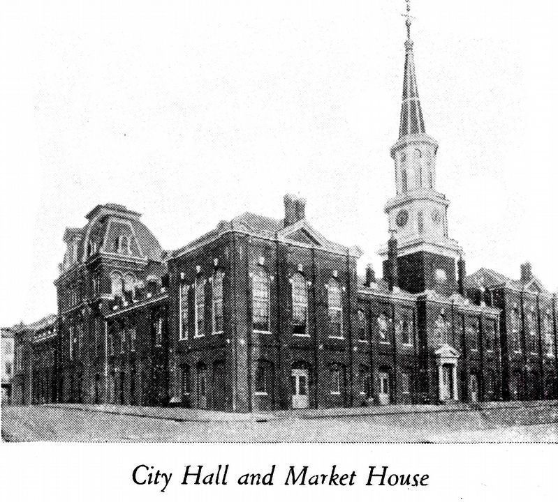 City Hall and Market Place image. Click for full size.