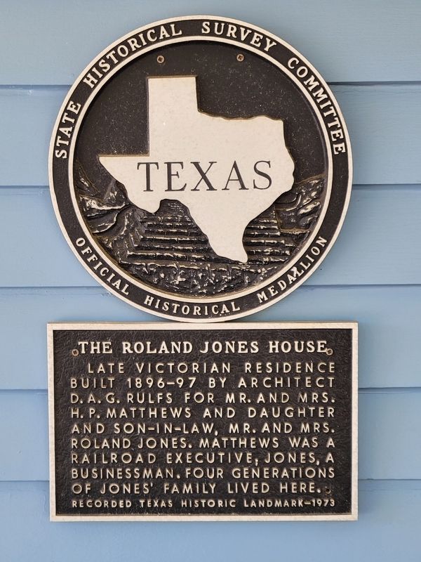 The Roland Jones House Marker. Click for full size. The Roland Jones House Marker image. Click for full size.