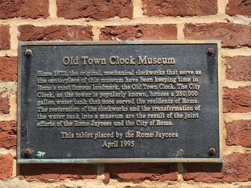 Old Town Clock Museum Marker image. Click for full size.