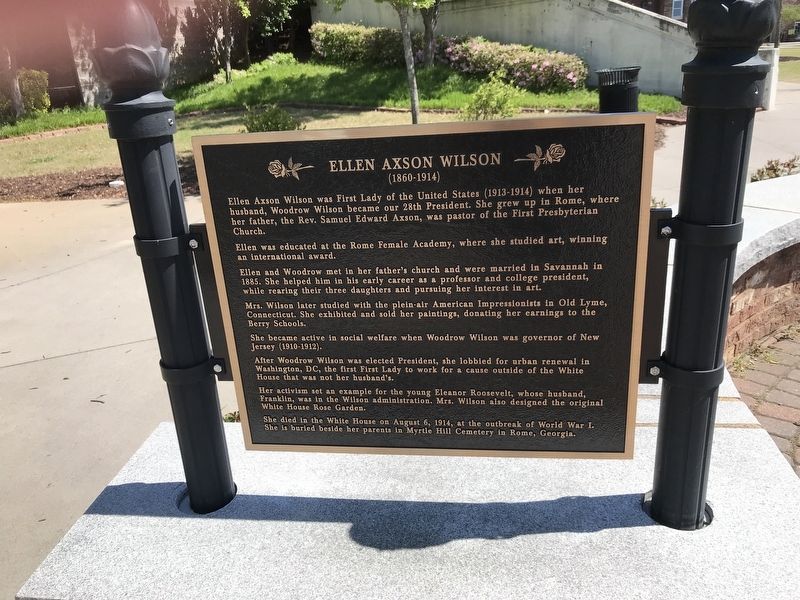 Ellen Axson Wilson Marker image. Click for full size.