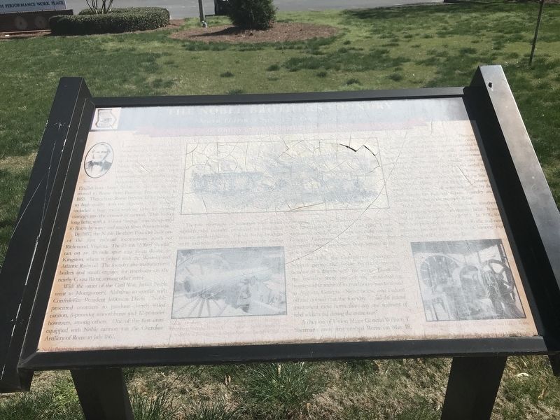 The Noble Brothers Foundry Marker image. Click for full size.
