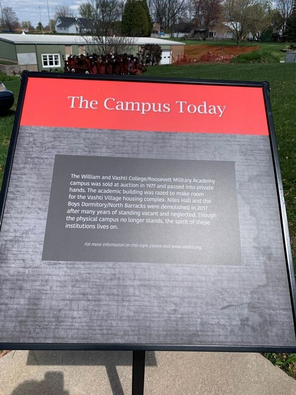 The Campus Today Marker. Click for full size. The Campus Today Marker image. Click for full size.