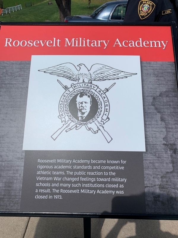 Roosevelt Military Academy Marker image. Click for full size.