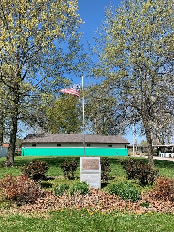 Liederkranz Marker. Click for full size. Liederkranz Marker image. Click for full size.