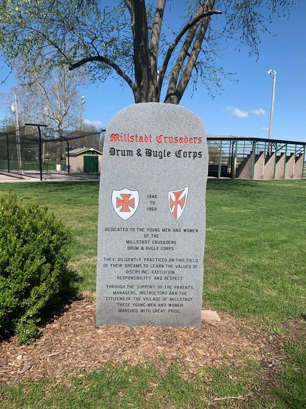 Millstadt Crusaders Marker. Click for full size. Millstadt Crusaders Marker image. Click for full size.