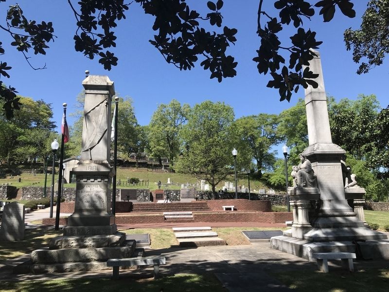 Myrtle Hill Cemetery — Veterans Plaza image. Click for full size.