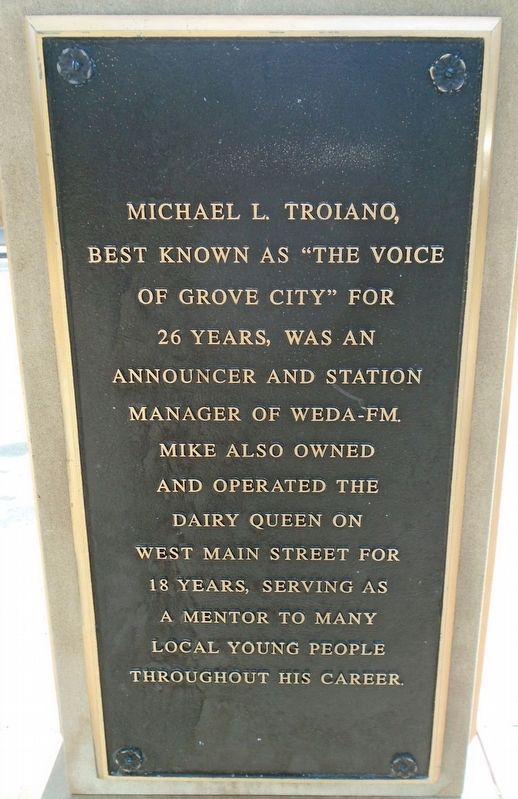 "The Voice of Grove City" Marker image. Click for full size.