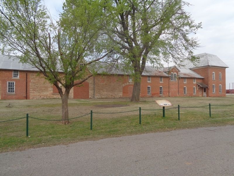 Fort Reno Commissary 1885 & 1886 Marker image. Click for full size.