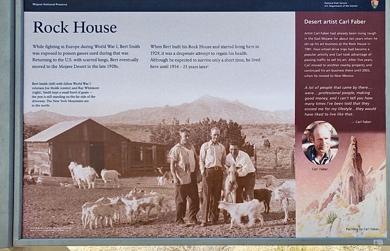 Rock House Marker image. Click for full size.