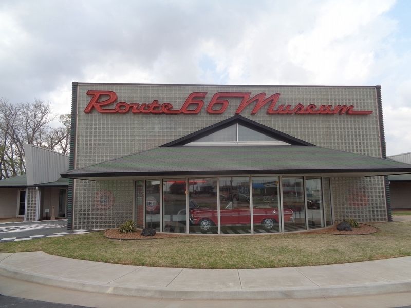 Oklahoma Route 66 Museum. Click for full size. Oklahoma Route 66 Museum image. Click for full size.