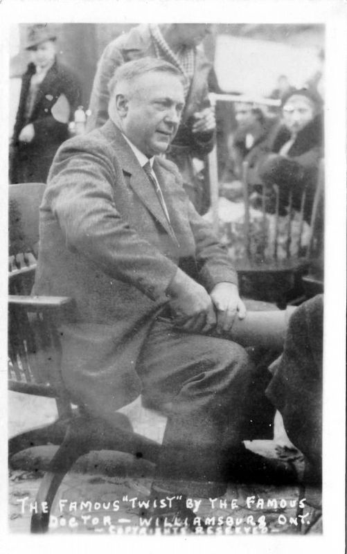 Dr. Mahlon W. Locke. Click for full size. Dr. Mahlon W. Locke image. Click for full size.