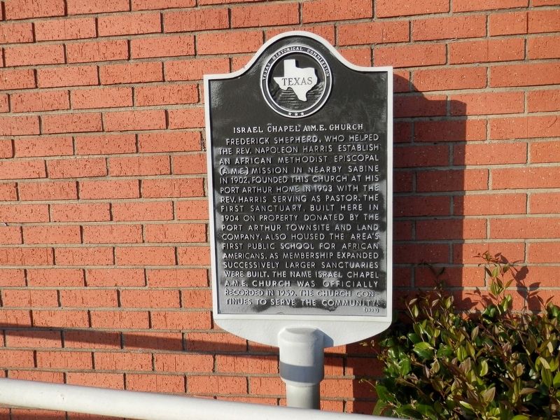 Israel Chapel A.M.E. Church Marker. Click for full size. Israel Chapel A.M.E. Church Marker image. Click for full size.
