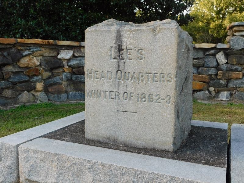 Lees Head Quarters Marker image. Click for full size.